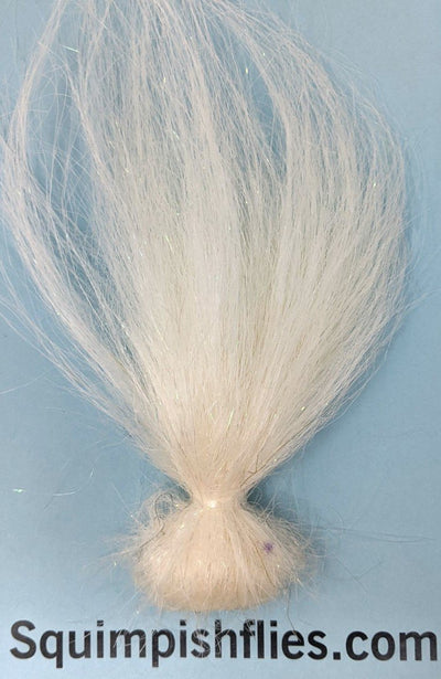 Squimpish Hair White Blend Chenilles, Body Materials