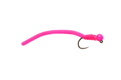 Squirminator Hot Head Jig Hot Pink / 14 Flies