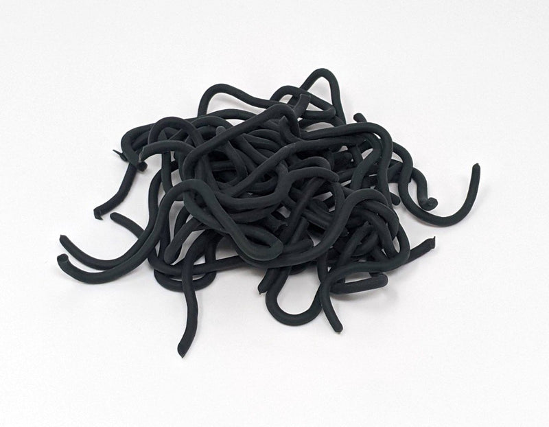 Squirmitos Squiggly Worm Material Black 
