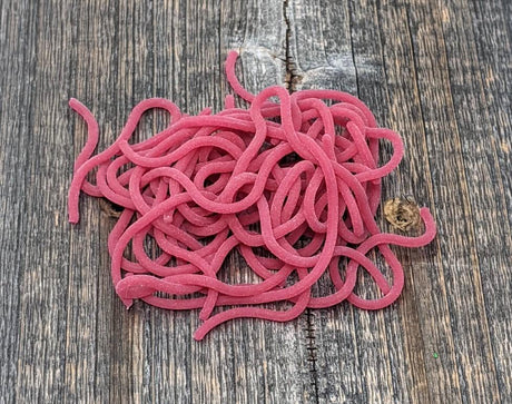 Squirmitos Squiggly Worm Material Blood Worm #22 Chenilles, Body Materials