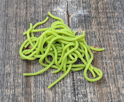 Squirmitos Squiggly Worm Material Light Olive #212 Chenilles, Body Materials
