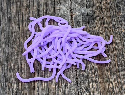 Squirmitos Squiggly Worm Material Violet #375 Chenilles, Body Materials