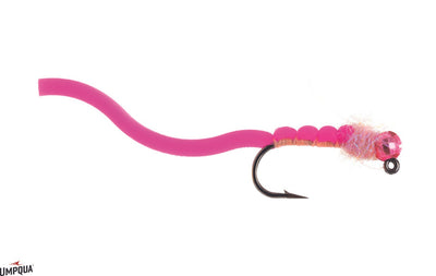 Squirmy Wormie Jig Hot Pink / 12 Flies