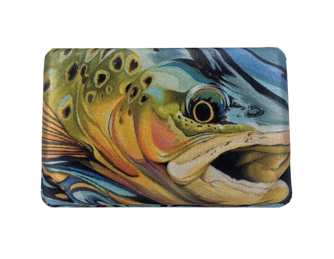 Standard Lycra Covered Trout Design Fly Box Fly Box