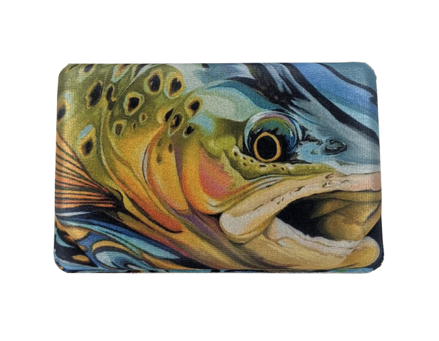 Standard Lycra Covered Trout Design Fly Box Fly Box