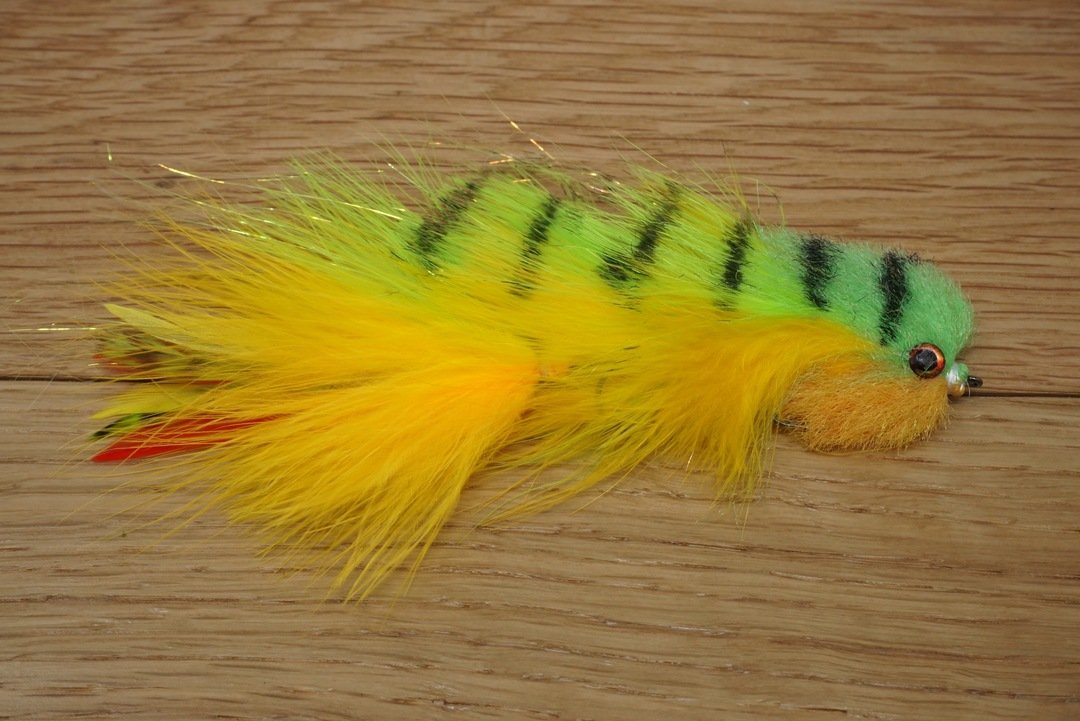 Staton's Threesome Articulated Streamer Firetiger