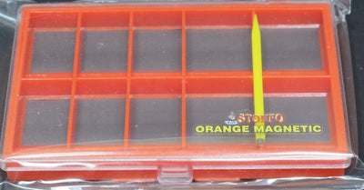 Stonfo Magnetic Hook/Fly Box Small Orange