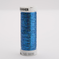 Sulky Metallic Thread 250 yd. Spool Holoshimmer Lt. Blue #6030 Wires, Tinsels