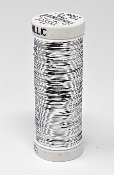 Sulky Metallic Thread 250 yd. Spool Silver Wires, Tinsels