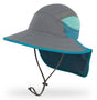 Sunday Afternoons Kids' Ultra Adventure Hat Cinder/Blue Mountain / Large Hats, Gloves, Socks, Belts