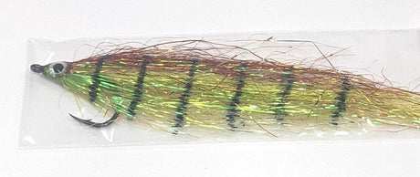 Super Mushy 3/0 Fire Tiger Flies