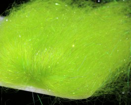 Sybai Ghost Flash Hair Chartreuse Flash, Wing Materials