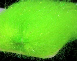 Sybai Ghost Flash Hair FL. Chartreuse Flash, Wing Materials