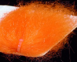 Sybai Ghost Hair FL. Orange Flash, Wing Materials
