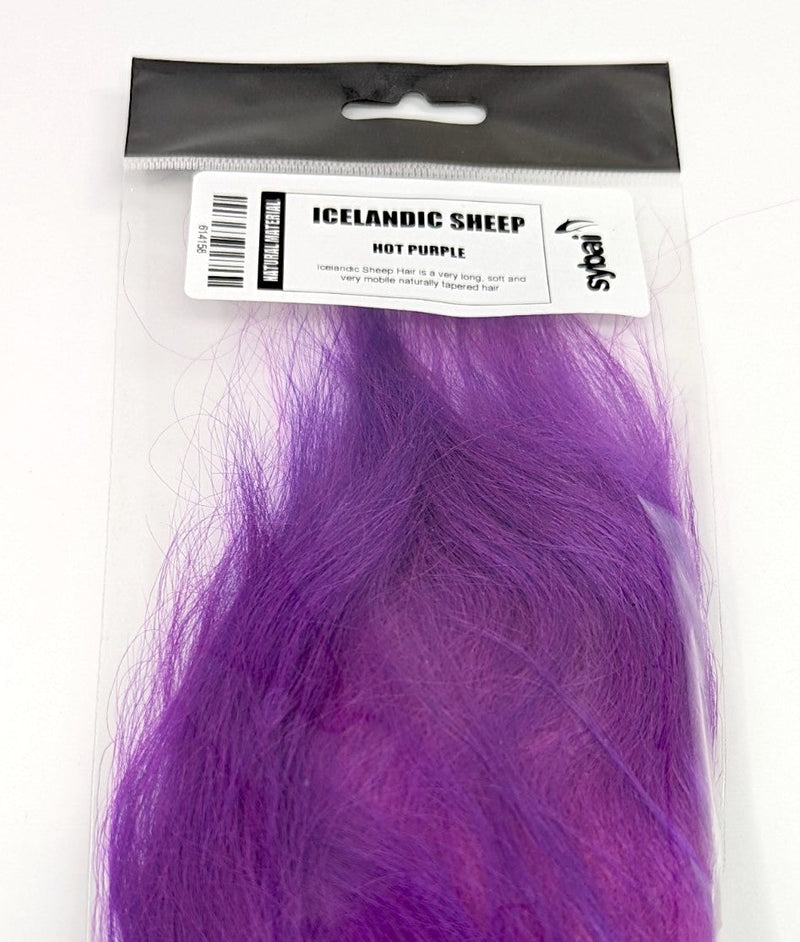 Sybai Icelandic Sheep Hot Purple Hair, Fur