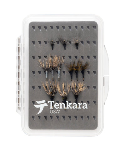 Tenkara Fly Assortment - 12 flies in box Flies