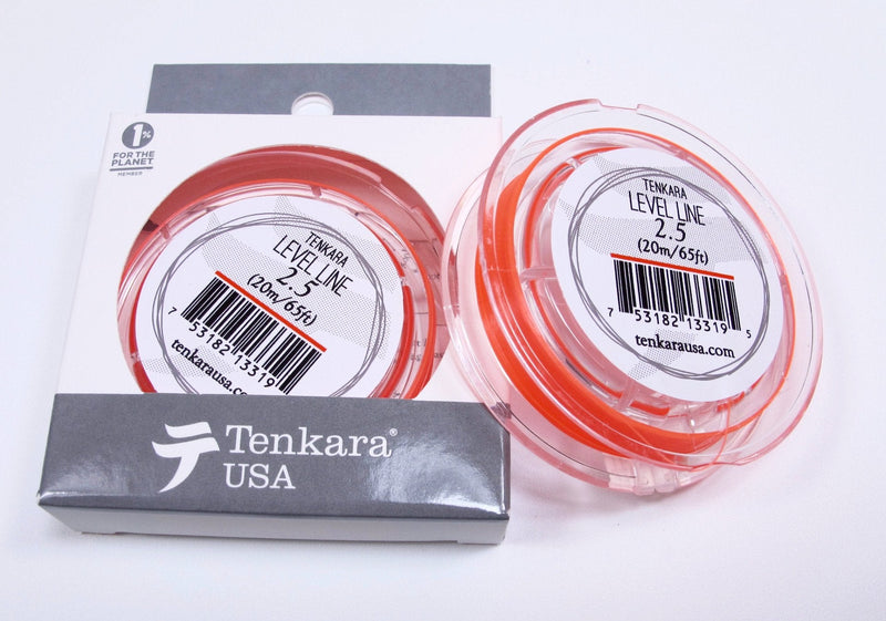 Tenkara USA High-Visibility Level Line Orange 2.5