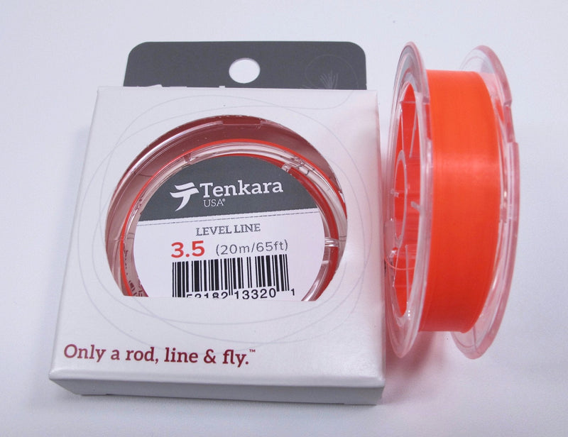 Tenkara USA High-Visibility Level Line Orange 3.5