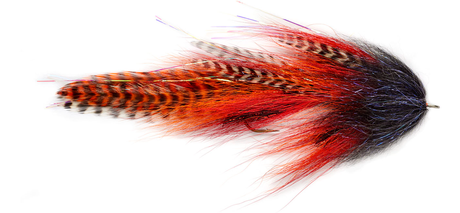 The Roamer Red/Orange / 2/0 Warmwater Flies