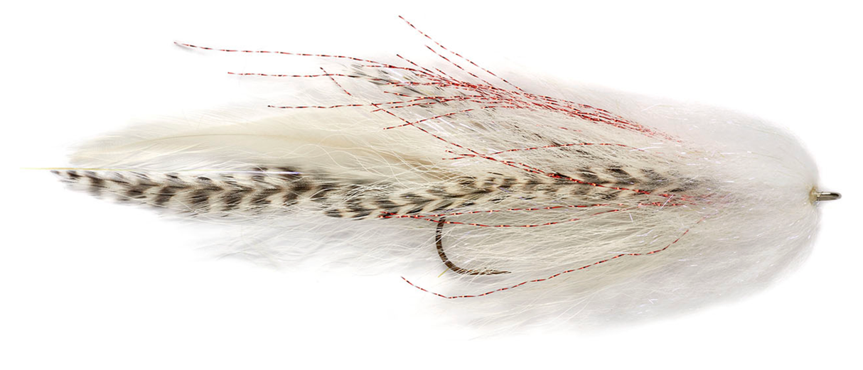 The Roamer White / 2/0 Warmwater Flies