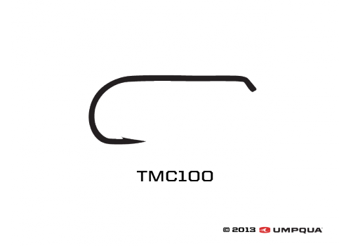 Tiemco 100 Hook 100 pack Dry Fly Hook