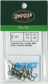 Tiemco 101 Hook 25 pack 14 Hooks