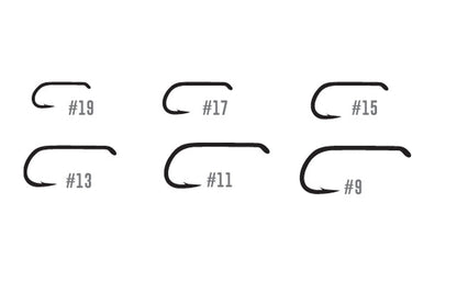 Tiemco 102Y Dry Fly Hook 100 Pack Hooks