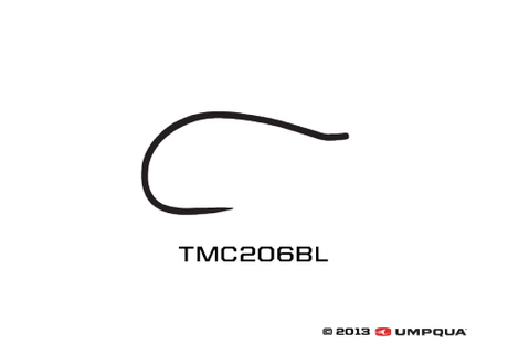 Tiemco 206bl Hook 25 pack