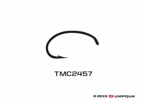 Tiemco 2457 Hook 100 Pack