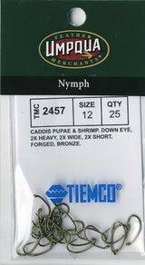 Tiemco 2457 Hook 25 Pack Hooks