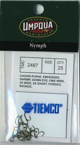 Tiemco 2487 Hook 25 Pack 10 Hooks