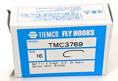 Tiemco 3769 Hook 100 Pack Hooks