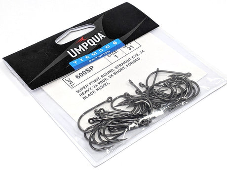 Tiemco 600SP Saltwater Hook Large Pack 1 - 31 pack Hooks