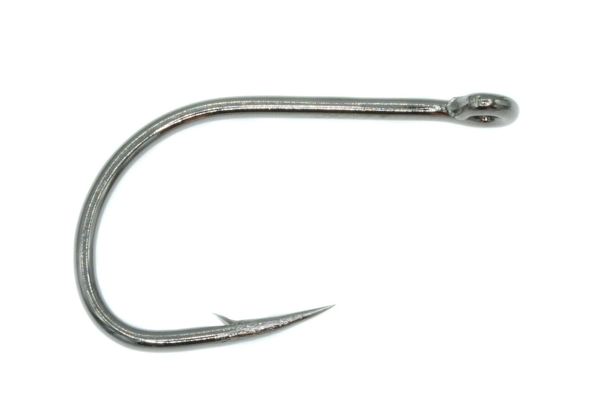 Tiemco 784 Black Nickel Hook 2/0 (6 pack) Hooks