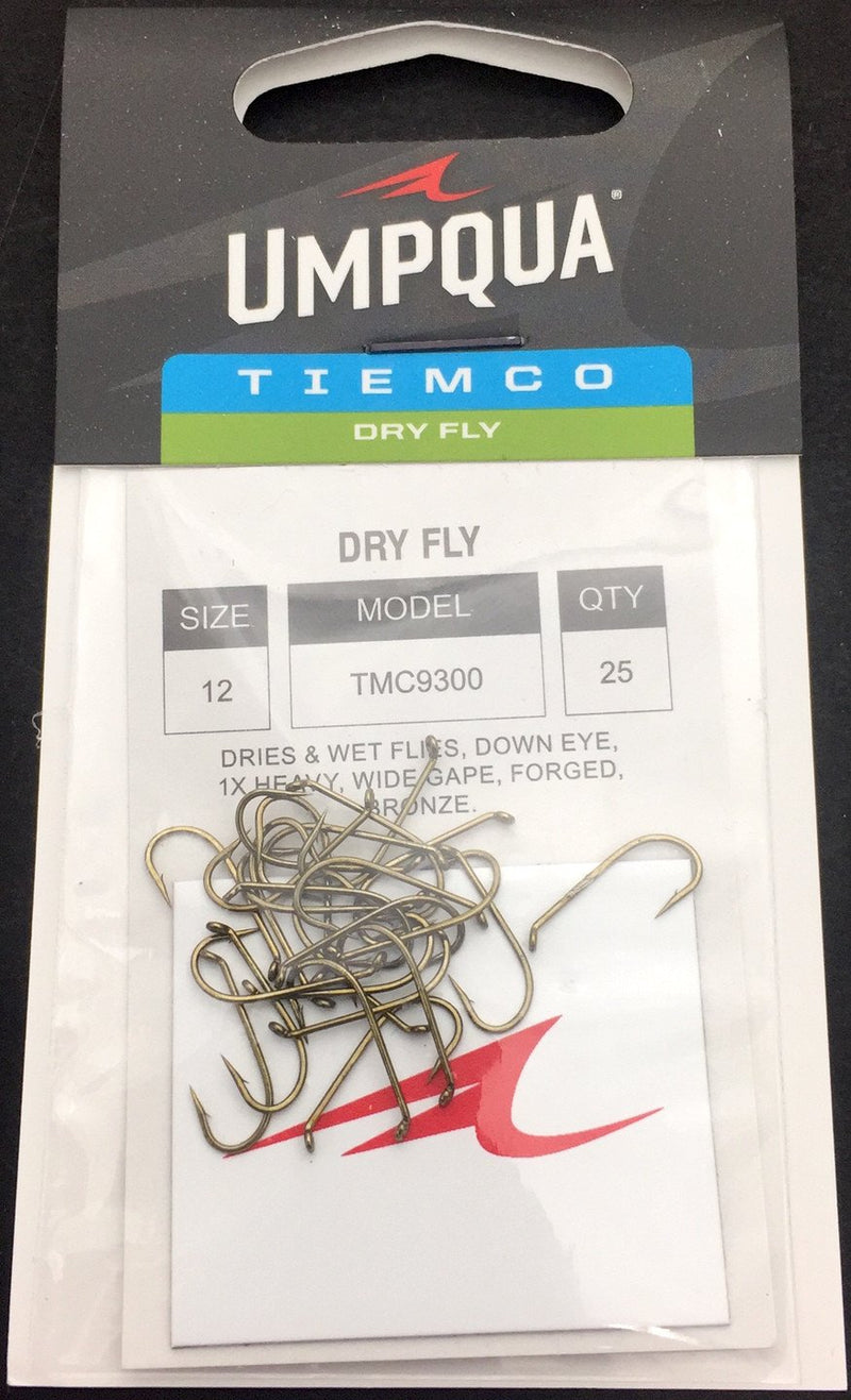 Tiemco 9300 Hook 25 Pack Dry Fly Wet Fly Hook Fly Tying