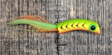 Todd's Wiggle Minnow Firetiger / 6 Flies