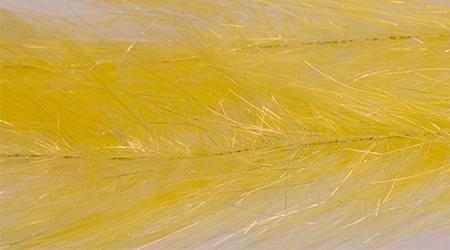 Translucy Fly Brush Yellow / 1" Chenilles, Body Materials