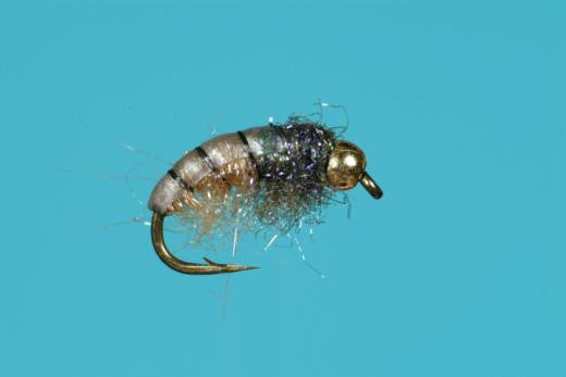 UV Czech Nymph Tan Tungsten Bead