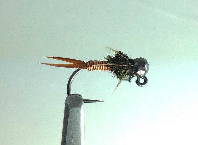 Tungsten Jig Copper John Nymph 14 Trout Flies