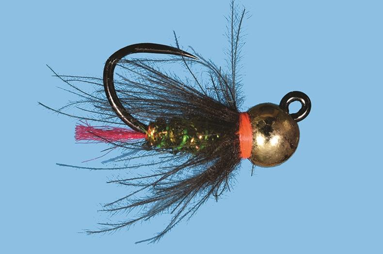 Tungsten Jig Czech Princess Peacock / 12 Flies