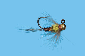 Tungsten Jig Yellow Spot Nymph Flies