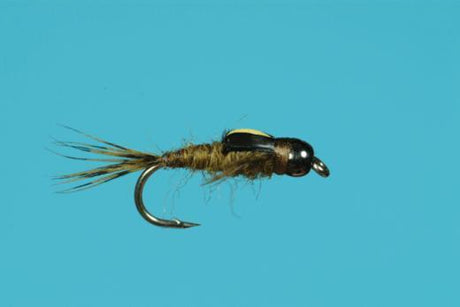 Tungsten Split Case BWO Nymph Flies