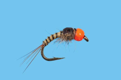 Egg Fly Orange S8 Fishing Fly, Nymphs
