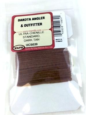 Ultra Chenille Dark Tan / Standard Chenilles, Body Materials