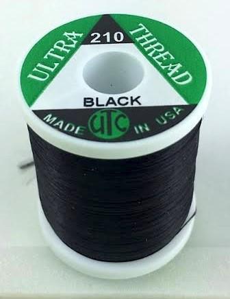 Ultra Thread 210 Denier Black Threads