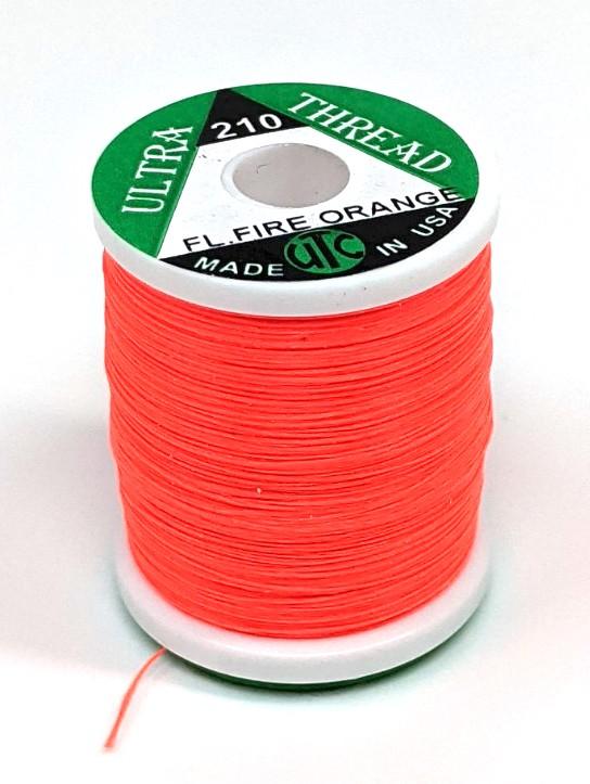 Ultra Thread 210 Denier Fl Fire Orange Threads