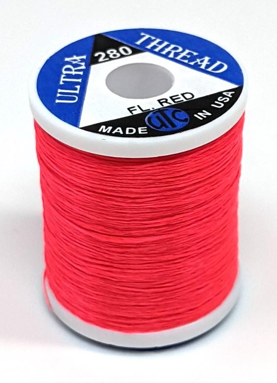 Ultra Thread 280 Denier Fl. Red Threads