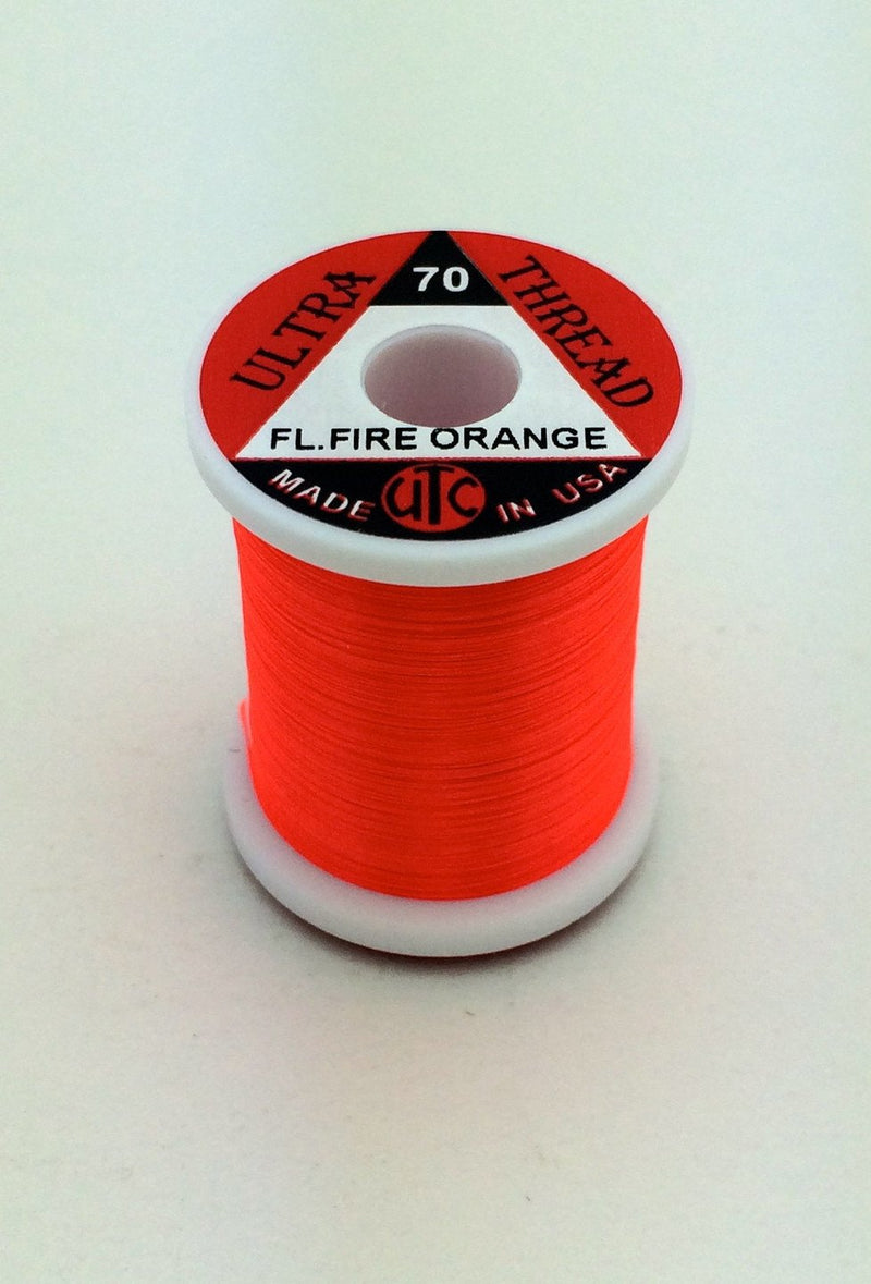 Ultra Thread 70 Denier Fl. Fire Orange Threads