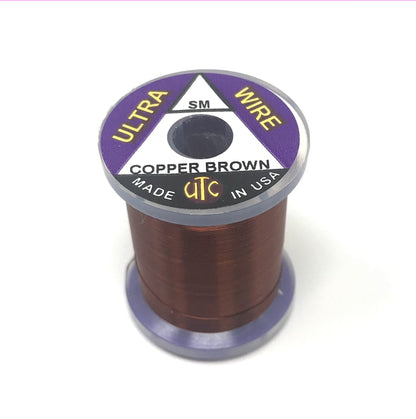 Ultra Wire Copper Brown / Brassie Wires, Tinsels