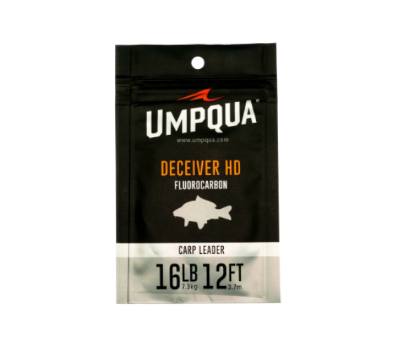 Umpqua Deceiver HD Carp Fluorocarbon Leader 12&